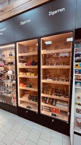 Zigarrentheke nach Umbau