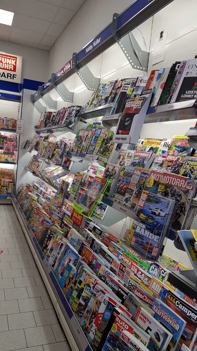 Magazine im Tabakshop Fröhlich in Meitingen